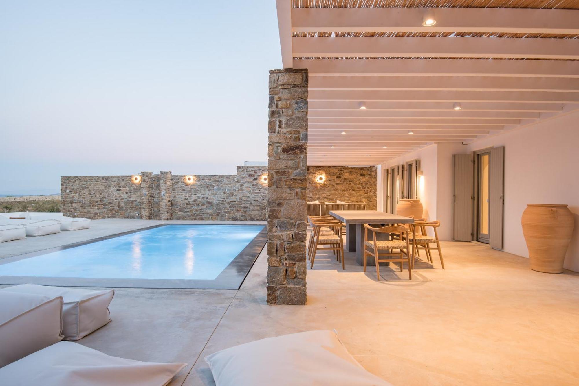 Dreamy 5 Bdr Antiparos Pool Villa エクステリア 写真